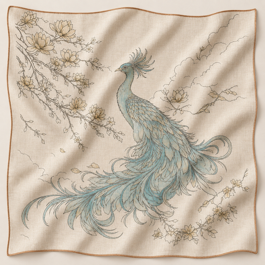 The Hidden Phoenix in Silk & Wool